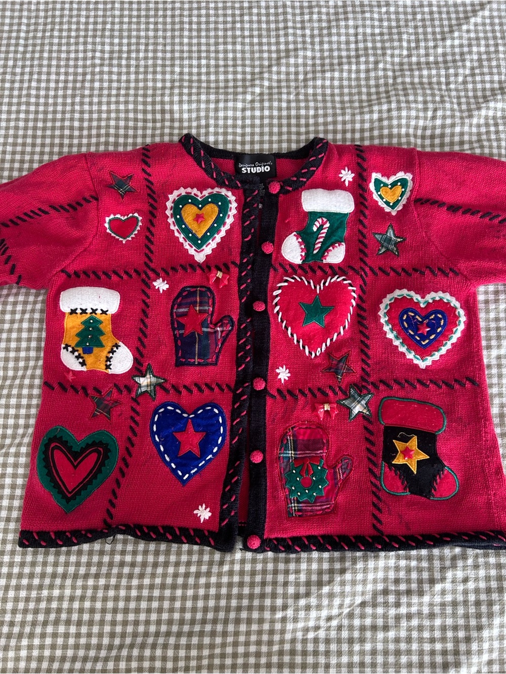 Studio Red Kids Holiday Cardigan